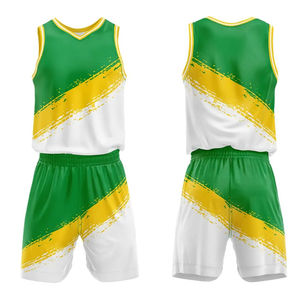 Conjunto de Uniforme de Baloncesto Personalizado para Mujer, Venta al por Mayor, 100% Poliéster, Tallas Grandes, con Nombre del Equipo Impreso - Product Image 2