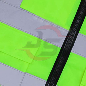 Gilet de sécurité réfléchissant en polyester léger personnalisable étanche LED Flash séchage rapide respirant haute qualité usine directe - Product Image 6