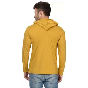 Sweat à capuche athlétique à manches longues de coupe régulière Sweat-shirt de sport Sweat à capuche en coton en jersey Hip Hop - Product Image 6