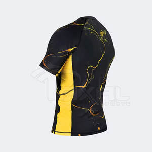 Chemises et hauts pour hommes en Spandex/Polyester, respirants, écologiques, à séchage rapide - Product Image 4