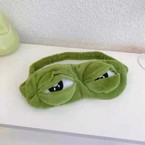 Masque de sommeil Grenouille Frog Design, accessoires oculaires confortables - Product Image 5