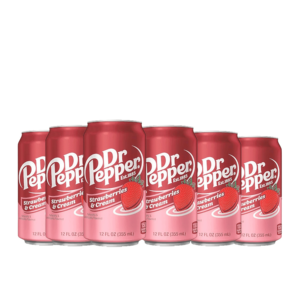 2025สตรอเบอรี่และครีม Dr Pepper US รสชาติหนา12ออนซ์ - Product Image 2