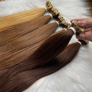 One Donor Tape-In Natural Straight Colors Precio de fábrica Extensiones de cabello Remy vietnamita Venta caliente - Product Image 3