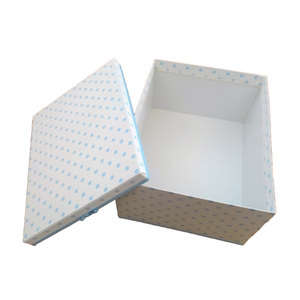 Polka Dot Cotton Wardrobe <b>Box</b> <b>for</b> Clothing <b>Storage</b> and Organization - Product Image 2