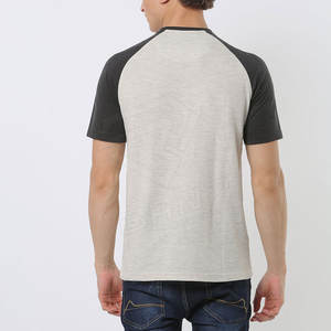 Camisetas Casuales de Algodón Terry para Hombre, Transpirables, Ecológicas, para Verano, OEM, Personalizadas, de Color Sólido, Manga Corta, Tallas Grandes - Product Image 2