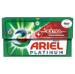 แอเรียล พลาตินัม วอชชิ่ง พ็อดส์ 2320 กรัม + สูตรขจัดคราบฝังแน่น - Product Image 3