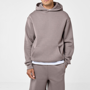 Sweats à capuche pour hommes de haute qualité sweats à capuche et pantalons de survêtement ensemble 100% coton survêtement lourd survêtement personnalisé - Product Image 3
