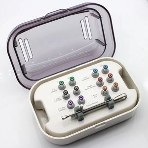 Juego de herramientas de reparación de implantes protésicos dentales 10-70NCM destornilladores de torsión universales controladores de trinquete manuales para odontología - Product Image 2