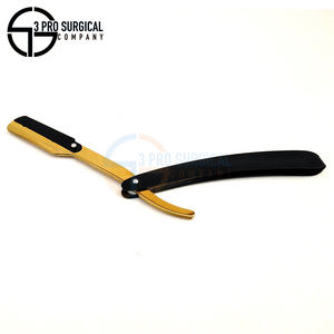 Navajas de Barbero Profesionales 3Pro de Calidad Premium, Diseño Ligero de Acero Inoxidable para un Fácil Control - Product Image 5