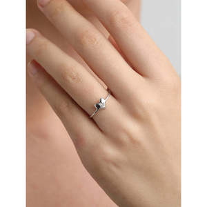 Anillos de Plata de Ley 925 de Primera Calidad para Mujer, Chapados en Rodio con Diamante de Corte Princesa, Joyería para Hombre - Product Image 6