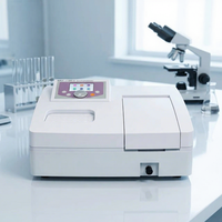Spectrophotomètre visible de haute précision BRT-1150V, écran TFT de 3,5 pouces, mode de mesure multiple, spectromètre de laboratoire