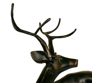 รูปปั้นกวางเรนเดียร์ตกแต่งคริสต์มาสทำด้วยมือรูปปั้นกวางขนาดใหญ่รูปปั้นตกแต่งคริสต์มาสทำด้วยมือ - Product Image 4