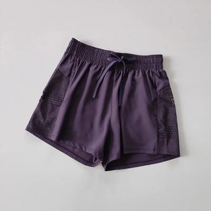 Short élégant pour femmes respirant à séchage rapide Short uni décontracté pour femmes 2025 personnaliser la conception Logo Shorts en gros - Product Image 5