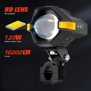 El más nuevo Kit <span class=keywords><strong>de</strong></span> luces para motocicleta, doble Color, haz Alto y Bajo, Flash, luces Led para conducir motocicletas, <span class=keywords><strong>foco</strong></span> - Product Image 2
