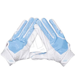 <b>Super</b> Soft Comfortable Leather Goalkeeper Football Gloves Non-Slip Hook & Loop Closure Finger Protection High Quality - Product Image 1