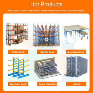 sistema de almacenamiento automático Estanterías metálicas Asrs Estanterías de paletización con sistema de control de transporte - Product Image 4