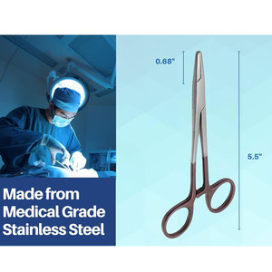 2025 Mayo Hegar Soporte de aguja Manual Carburo de tungsteno Instrumentos quirúrgicos de acero inoxidable Reutilizable Esterilizable de alta calidad - Product Image 5