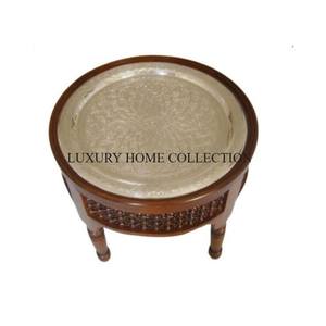 Mesa de Centro Marroquí de Hierro con Diseño Maravilloso, Atractiva, Nueva Llegada, Tamaño Grande, Moderna, en Oferta - Product Image 3