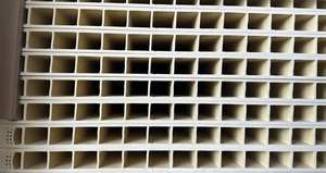 แผงประตูกลวงแบบอัดขึ้นรูปขัด WPC ขนาด2250X840X40มม. มีจำหน่ายจาก dewoo - Product Image 5