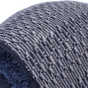 ออกแบบโลโก้ตามสั่ง หมวกบีนนี่กันหนาวคุณภาพพรีเมียม หมวกไหมพรมถักลายแจ็คการ์ด สำหรับขายออนไลน์ - Product Image 5