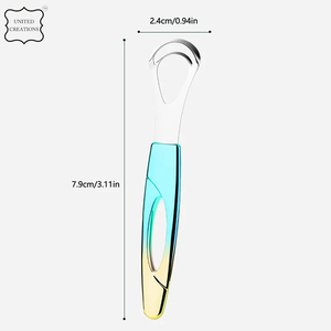Superior Quality Oral Care Product Pure Copper <b>Tongue</b> Scraper <b>Cleaner</b> Dental Care Ayurvedic Concept Complemented - Product Image 6