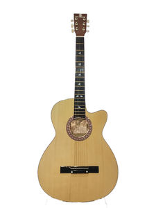 Solobeat กีตาร์อะคูสติกตามสั่งลายนกที่ไม่เหมือนใครลายเฟทแบบฝังกลอสคัตอะคูสติกแบบเดี่ยวมีดีไซน์แบบตัดเดี่ยว - Product Image 3