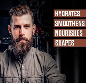 Bálsamo Acondicionador para Barba y Bigote de Marca Privada para Hombre, Fijación Fuerte y Control del Frizz, Bálsamo para el Cuidado Personal al por Mayor OEM - Product Image 3