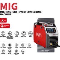 Soudeuse MIG 200 ampères, MIG/MAG pulsé, double impulsion MIG/MAG, machine à souder à fil fourré, soudeuse MMA Lift TIG
