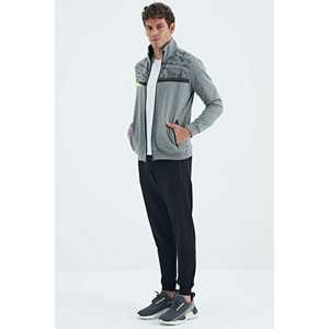 Conjunto Deportivo para Hombre Harry Gris Melange y Negro 85197 - Corte Estándar y Transpirable para Mayor Comodidad y Estilo - Product Image 1