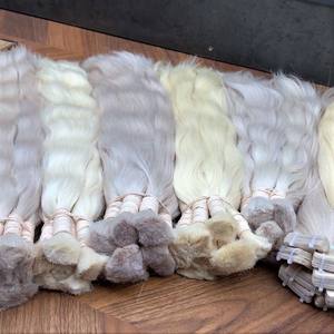 Precio al por mayor Extensiones de cabello a granel de alta calidad 100 gramos 22 pulgadas Textura natural de color claro dibujado Doble - Product Image 4