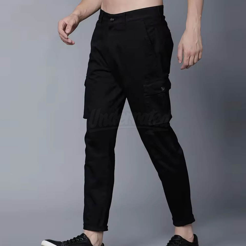 Sample Fly Pattern Latest Design OEM Service Men Cargo Pants Comfortable Breathable Cotton ...