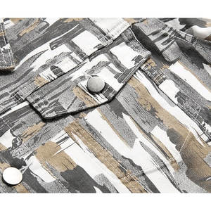 Chaqueta de mezclilla de invierno para hombre de alta calidad de tendencia superior Mejor estilo Tamaño regular Hecho de buen material Chaqueta de mezclilla de la mejor calidad para hombres - Product Image 4