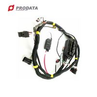 Câble blindé personnalisé Accessoires automobiles Faisceau de câbles mâle femelle PVC Noir 3000W Kit de conversion de vélo électrique