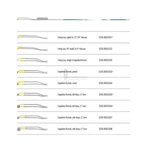 Electrodos de Resectoscopio TURP Eléctricos de Alta Frecuencia Premium, Reutilizables, Bipolares, de Acero Inoxidable, Instrumentos Quirúrgicos de Corte - Product Image 3