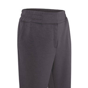 Casual High-<b>Waist</b> Knitted <b>Trousers</b> with <b>Elastic</b> Waistband Straight Loose Fit - Product Image 2