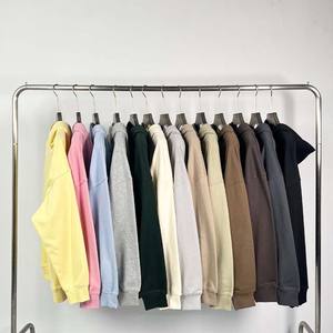 Nouvelle tendance personnalisée French Terry Heavyweight Drop Shoulder Hoodie fabricant surdimensionné 100% coton pull à capuche pour hommes OEM - Product Image 4