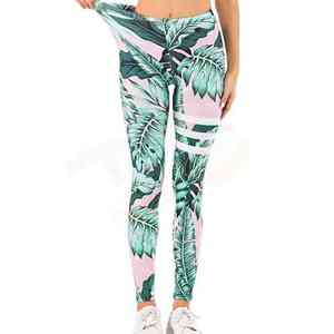 Leggings de fitness pour femmes de bonne qualité, solides, internationaux, respirants et longs, taille haute, coupe ajustée - Product Image 5
