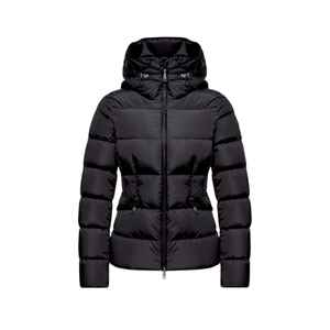 Veste matelassée élégante imperméable et respirante pour femme avec fourrure de mouton pour la saison hivernale - Product Image 1