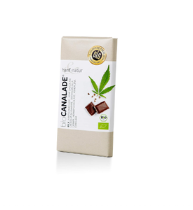 Canalade White, Canalade Hemp Chocolate Hemp & Nature - Canalade Dark - Chocolate de Cáñamo - 100g - Product Image 3