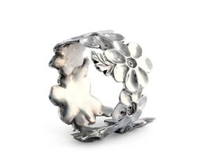 Anillo de Servilleta Floral Premium que Agrega un Toque Encantador Inspirado en la Naturaleza a la Decoración de la Mesa para Eventos y Uso Diario, Hecho a Mano en India - Product Image 6