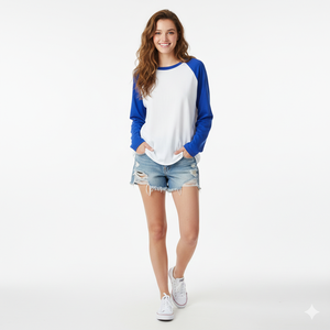 Camiseta de Pesca de Manga Larga Raglán para Hombre y Mujer, 100% Algodón, Transpirable, de Secado Rápido, con Estampado Combinado, para Actividades al Aire Libre - Product Image 3