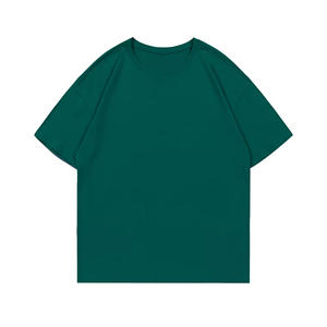 T-shirt surdimensionné à épaules tombantes pour hommes de haute qualité conçu sur mesure en coton vierge respirant tricoté du Offre Spéciale pakistanais - Product Image 1
