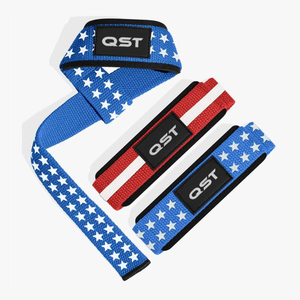 Muñequera Antideslizante de Algodón Figura 6 Gimnasio Lasso Liberación Rápida para Levantamiento de Pesas y Entrenamiento de Fuerza - Product Image 4