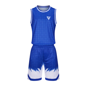 Tenues de basketball personnalisées pour hommes à faible MOQ, respirantes, dernier design, impression de logo personnalisée - Product Image 1