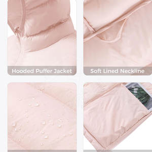 Unisex Custom Printed Satin Puffer <b>Jacket</b> with Shearling High Neck Stand Collar Winter <b>Quilted</b> OEM Service for Men and <b>Women</b> - Product Image 6