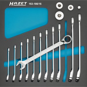 Juego de Llaves Combinadas con Trinquete Hazet de 16 Piezas - Product Image 2