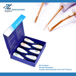 ชุดลิฟต์รากฟันแบบหรูหราชุดเครื่องมือสำหรับการผ่าตัดในช่องปากชุดเครื่องมือสกัดรากฟัน08 - Product Image 5