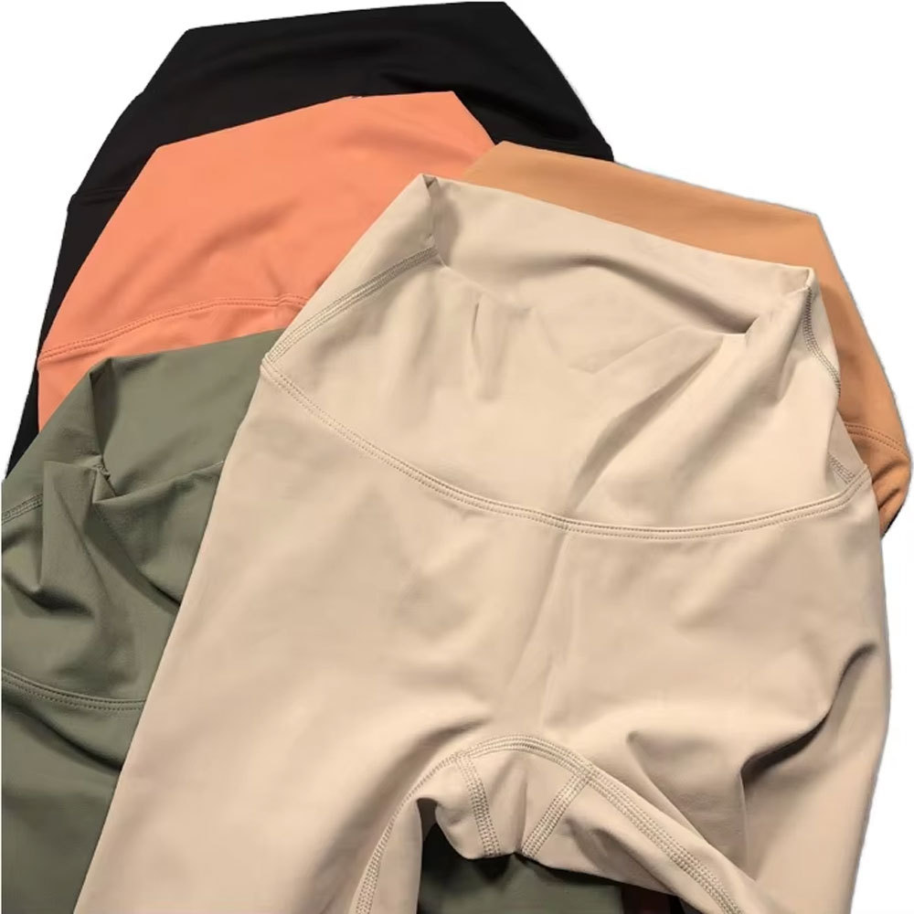 Breathable Ladies Leggings Pants Plain Solid Color Fitness Women Leggings Yoga Pants Tights Women's Leggings