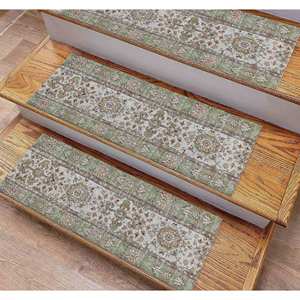 Tapis imprimé à motifs ethniques - Moderne, adapté aux animaux domestiques, lavable en machine, tapis d'entrée - Product Image 2