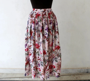 Traditionnel décontracté coton Maxi jupe écran à la main imprimé Tribal Design taille libre Wrap Style robe de plage maison porter danse taille - Product Image 3